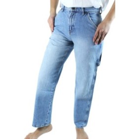 Jeans da donna Galata Factory, Cotone/Poliestere, Denim, Azzurro