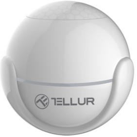 Sensore di movimento Tellur WiFi Smart, PIR, Bianco