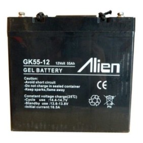 Batteria al gel 12V 55A Alien