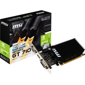 Scheda video MSI GeForce® GT 710, 2GB DDR3, 64 bit