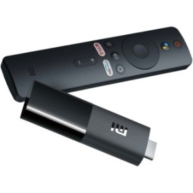 Lettore multimediale Xiaomi Mi TV Stick, Full HD, Chromecast, Controllo vocale, Bluetooth, Wi-Fi, HDMI, Nero