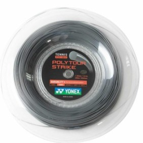 Attacco Yonex Poly Tour Strike, 1,25mm, rotolo 200m, colore grigio (grigio ferro)