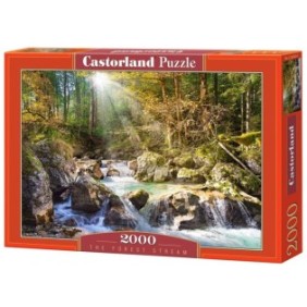 Puzzle Castorland, Il ruscello della foresta, 2000 pezzi