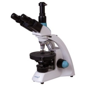 Microscopio trinoculare Levenhuk 500T POL