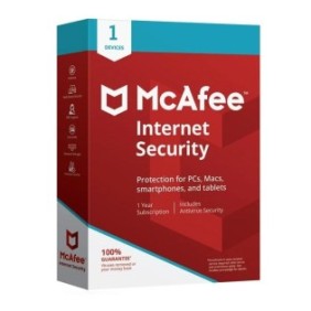 McAfee Internet Security 2023 1 dispositivo 1 anno di licenza elettronica
