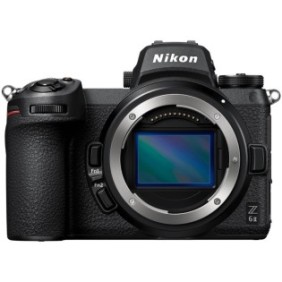 Fotocamera Mirrorless Nikon Z6 II Corpo, Full-Frame, 24,5 MP, 4K, Wi-Fi, Nero