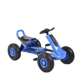 Kart con pedali e ruote gonfiabili Moni Drift Air Blue