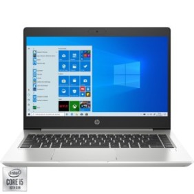 Laptop ultraportatile HP ProBook 440 G7 con processori Intel Core i5-10210U fino a 4.20 GHz, 14", Full HD, 8 GB, SSD sì 256 GB, grafica Intel UHD, Windows 10 Pro, Argento