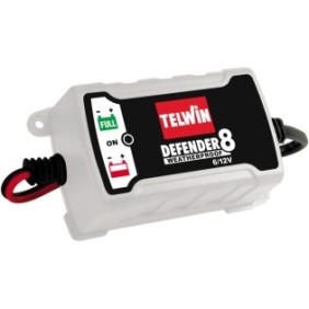 Raddrizzatore per auto 6-12V DEFENDER 8, Telwin, con funzione mantenimento batteria
