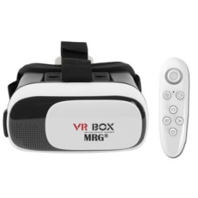 Occhiali 3D virtuali MRG L-396, VR Box, Con telecomando, per telefono