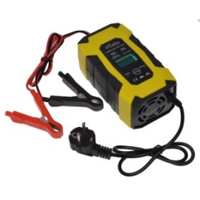 elSales raddrizzatore per auto intelligente ELS-RAS 12 V, 6 A per batterie al piombo, display digitale, giallo