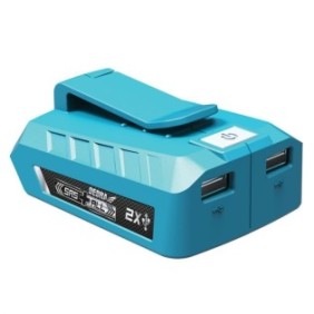 Adattatore caricabatterie USB per utensili elettrici con batterie SAS+ALL