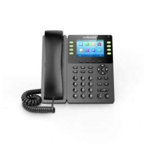 Telefono VoIP FlyingVoice FIP14G, schermo da 3,5", WiFi, PoE, Gigabit