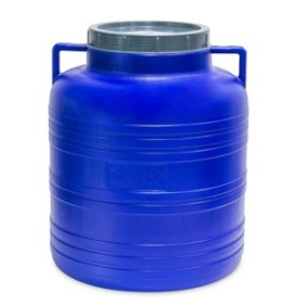Lattina STERK, capacità 10 L, dimensioni 24 x 32 cm, blu
