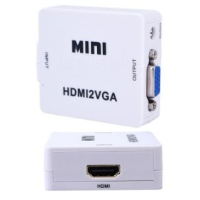 Convertitori video HDMI - VGA, Bianco