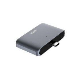 BOOX Hub USB-C, lettore di smart card OTG/TF/SD, per lettore di e-book Onyx Boox, Grigio