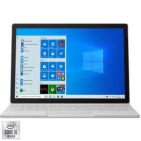 Laptop 2 in 1 Microsoft Surface Book 3 con processori Intel Core i5-1035G7 fino a 3.70 GHz, 13.5", 8 GB, SSD sì 256 GB, grafica Intel Iris Plus, Windows 10 Home, Argento