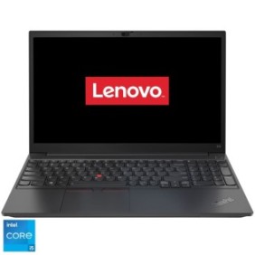 Laptop Lenovo ThinkPad E15 Gen 2 con processori Intel® Core™ i5-1135G7 fino a 4,20 GHz, 15,6", Full HD, IPS, 8 GB, SSD sì 512 GB, grafica Intel® Iris® Xe, senza sistema operativo Nero