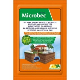Bros Microbec Trattamento per fossa settica, sacchetto da 25 grammi