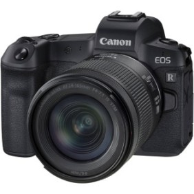Fotocamera mirrorless Canon EOS R, full-frame, 30,3 MP, 4K, Wi-Fi + obiettivo RF 24-105 IS STM