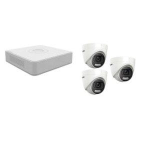 Kit di videosorveglianza Hikvision 5MP, con 3 telecamere da interno MK495 5MP