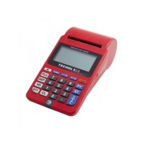Registratore di cassa Adpos S25 (Tremol S25), Wi-Fi, (Rosso) con batteria, omologato