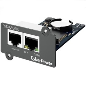 Adattatore serie Cyberpower RMCARD205 OR/OLS/PR, 2 porte RJ45
