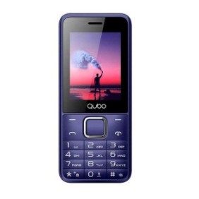 Cellulare QUBO X-229, 2,44 pollici, Doppia SIM, 2G, Blu