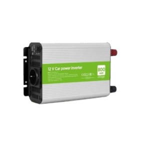 Convertitore di potenza EG-PWC800-01, con sinusoide simulata, Convertitore per auto, 800 W, Schuko x 1, USB 5 V 2,1 A, batteria 10-16 V