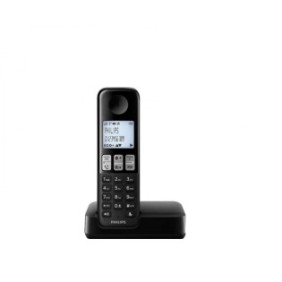 Telefono cordless Philips D2501B/34 DECT nero