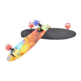 Skateboard 22`` COMICS LED - Multicolor