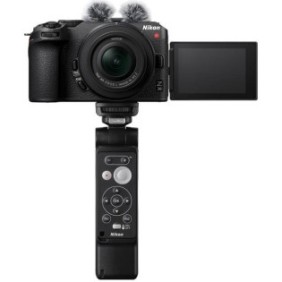 Fotocamera mirrorless Nikon Z30 Vlogger Kit, 20,9 MP, 4K, Wi-Fi, + obiettivo 16-50mm, nero