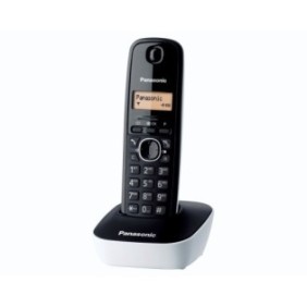 Telefono cordless Panasonic DECT KX-TG1611FXW, ID chiamante, Bianco