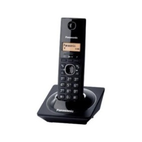 Telefono cordless Panasonic DECT KX-TG1711FXB, ID chiamante, Nero