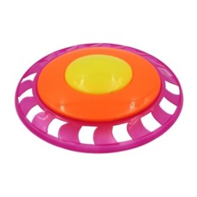 Giocattolo disco volante 16,5 cm rosa
