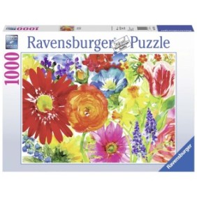 Puzzle Ravensburger - Fiori abbondanti, 1000 pezzi