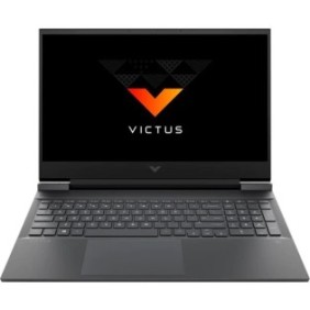 Laptop Victus di HP 16-e1013nq, AMD Ryzen 5 6600H fino a 4.5 GHz, 16.1" Full HD, 16 GB, SSD 512 GB, NVIDIA GeForce RTX 3050 Ti 4 GB, FreeDos, Argento-Nero