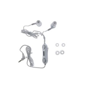 Cuffie intrauricolari, connettore Jack 3,5 mm, modello DJ Bass, Bianco