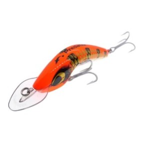 Vobler Predatek Boomerang 80M, Medium Runner, 8cm, 17gr, Galleggiante, FR, Fireball Red, per la pesca del siluro, del salame e del luccio