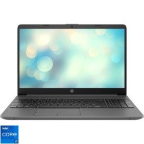 Laptop HP 15-dw3004nq con processori Intel® Core™ i7-1165G7 fino a 4,70 GHz, 15,6", Full HD, IPS, 8 GB DDR4, 512 GB SSD PCIe, NVIDIA GeForce MX450 2 GB, FreeDOS 3.0, Chalkboard Grey