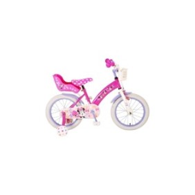 Bicicletta per bambini da 16 pollici, Mattel, Minnie 16, Rosa