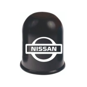 Copertura protettiva per gancio per rimorchio auto, in plastica, personalizzata Nissan, Creative Rey®