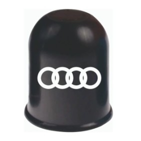 Copertura protettiva con gancio per rimorchio auto, in plastica, personalizzata Audi, Creative Rey®