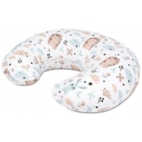Cuscino da allattamento Jukki, cotone, 60x40x15 cm, multicolore