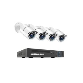 Sistema di videosorveglianza AHD, 4 telecamere CCTV, grandangolo HDMI, applicazione telefonica