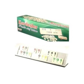 Lux 745 Gioco di Backgammon Ramino in plastica