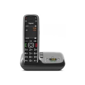 Telefono cordless Gigaset E720 A DECT, Bluetooth, vivavoce Nero