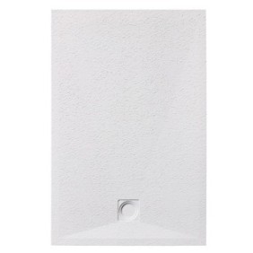 Piatto doccia rettangolare, West Eliza, composito, bianco, design sottile, 120 x 70 cm