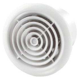Ventilatori da bagno Vents PF L, 100 mm, bianco
