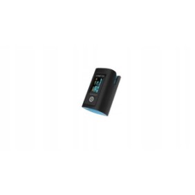 Saturimetro da dito, Wellue, connettività Bluetooth, 3,4x5,6x3 cm, Nero/Blu